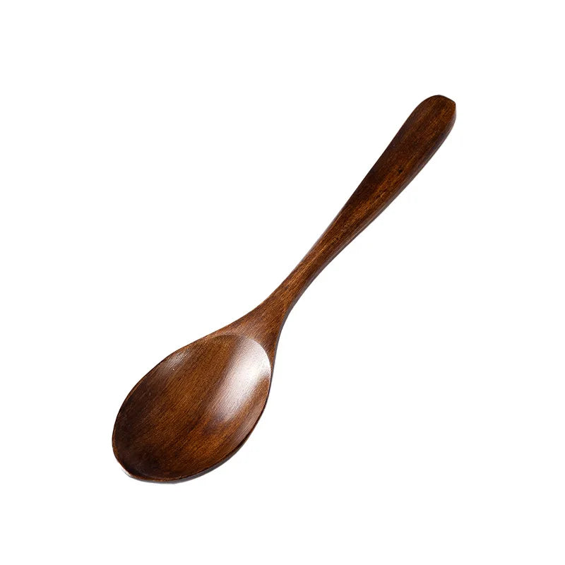 6PCS Wooden Spoon Bamboo Kitchen Utensil
